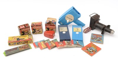 Lot 377 - Selection of Walt Disney Productions Moving Picture Flick Books; and related items.