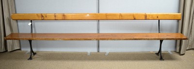 Lot 34 - Walter MacFarlane & Co, Saracen Foundry, Glasgow: A vintage bench.