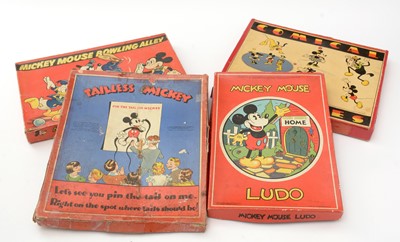 Lot 392 - Walt Disney Productions Games.