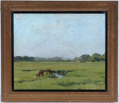 Lot 700 - E. H. Heath - Double-Sided Landscape and Seascape | oil