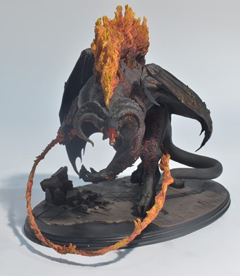 Lot 221 - Sideshow Weta Collectibles: The Lord of the Rings, The Balrog polystone statue