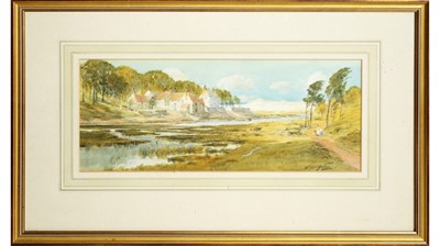 Lot 60 - Thomas Swift Hutton - Holywell Dene, Newcastle | watercolour