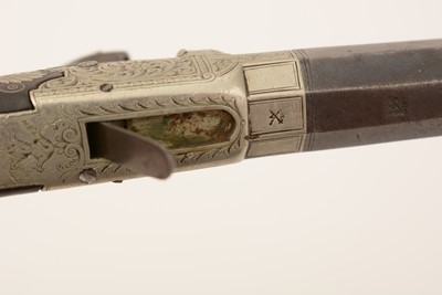 Lot 761 - A cased pair of 19th Century percussion pistols, by Smith