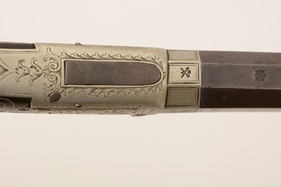 Lot 761 - A cased pair of 19th Century percussion pistols, by Smith