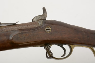 Lot 1019 - A Liège Russian Contract percussion Brunswick First Pattern Military Rifle, by P.J. Malherbe