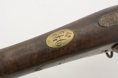 Lot 1019 - A Liège Russian Contract percussion Brunswick First Pattern Military Rifle, by P.J. Malherbe