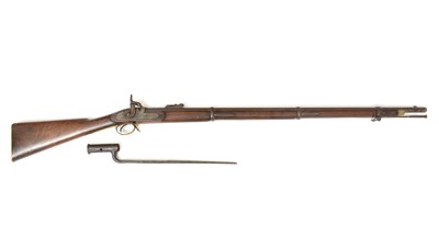 Lot 764 - A Victorian Enfield percussion rifle