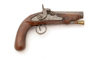 Lot 773 - An early 19th Century percussion pistol
