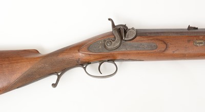 Lot 774 - A Victorian 6-bore percussion gun by Isaac Hollis & Sons