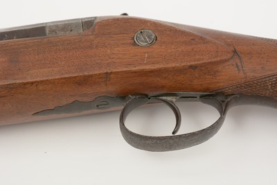 Lot 774 - A Victorian 6-bore percussion gun by Isaac Hollis & Sons