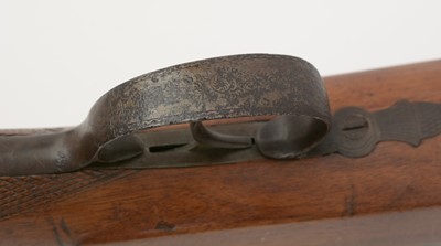 Lot 774 - A Victorian 6-bore percussion gun by Isaac Hollis & Sons