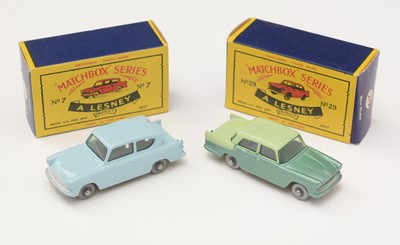 Lot 18 - Two Matchbox series Moko Lesney diecast cars
