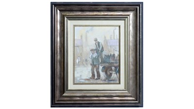 Lot 568 - Peter Knox - Three Bags Please | oil