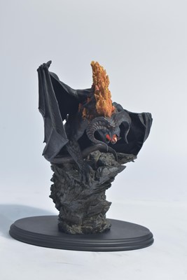Lot 228 - Sideshow Weta Collectibles: The Lord of the Rings, The Balrog Flame of Udun polystone statue