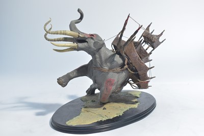 Lot 234 - Sideshow Weta Collectibles: The Lord of the Rings, Mumak of Harad polystone statue