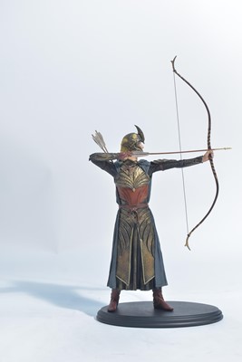 Lot 262 - Sideshow Weta Collectibles: The Lord of the Rings, Galadhrim Archer polystone figure