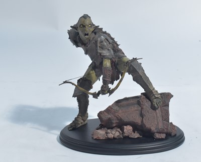 Lot 274 - Sideshow Weta Collectibles: The Lord of the Rings, Moria Orc Archer polystone figure
