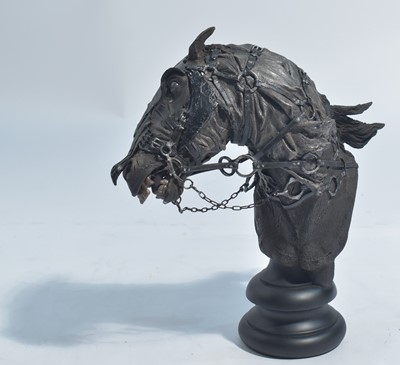 Lot 275 - Sideshow Weta Collectibles: The Lord of the Rings, Nazgul Steed polystone statue, boxed.