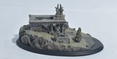 Lot 279 - Sideshow Weta Collectibles: The Lord of the Rings, Amon Hen polystone environment