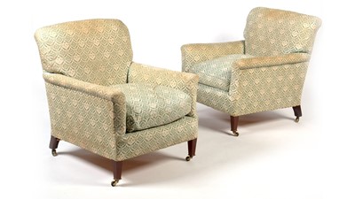Lot 1351 - Howard & Sons Ltd: two Ingleby armchairs.