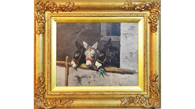Lot 1051 - 19th Century Continental School - We Three Kings | oil