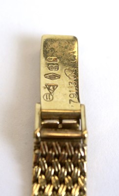 Lot 541 - Omega: a 9ct yellow gold cocktail watch
