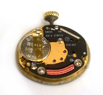 Lot 541 - Omega: a 9ct yellow gold cocktail watch