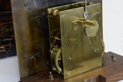 Lot 1215 - The Mansion House Clock: an interesting early 18th C longcase clock.