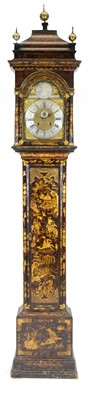 Lot 1215 - The Mansion House Clock: an interesting early 18th C longcase clock.