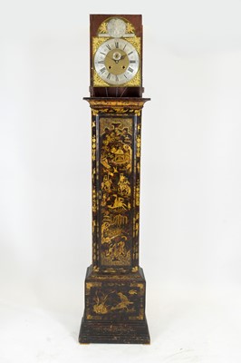 Lot 1215 - The Mansion House Clock: an interesting early 18th C longcase clock.