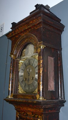 Lot 1215 - The Mansion House Clock: an interesting early 18th C longcase clock.