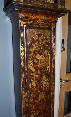 Lot 1215 - The Mansion House Clock: an interesting early 18th C longcase clock.