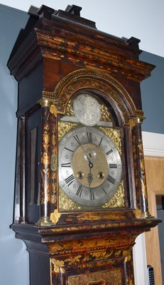 Lot 1215 - The Mansion House Clock: an interesting early 18th C longcase clock.