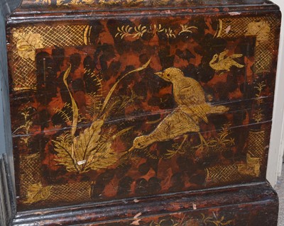 Lot 1215 - The Mansion House Clock: an interesting early 18th C longcase clock.