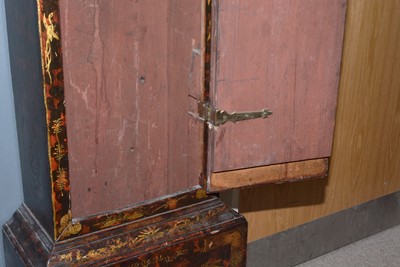 Lot 1215 - The Mansion House Clock: an interesting early 18th C longcase clock.
