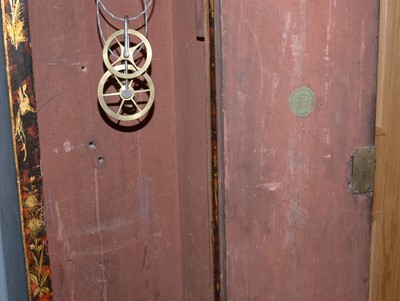 Lot 1215 - The Mansion House Clock: an interesting early 18th C longcase clock.