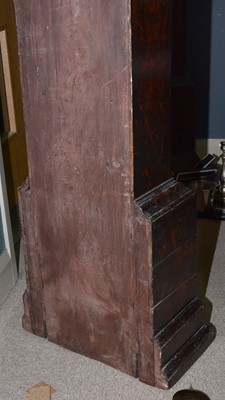 Lot 1215 - The Mansion House Clock: an interesting early 18th C longcase clock.