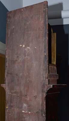 Lot 1215 - The Mansion House Clock: an interesting early 18th C longcase clock.
