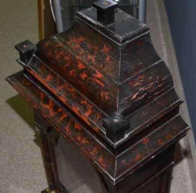 Lot 1215 - The Mansion House Clock: an interesting early 18th C longcase clock.