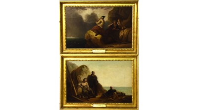 Lot 1040 - G. J. Ford - The Smugglers | oil