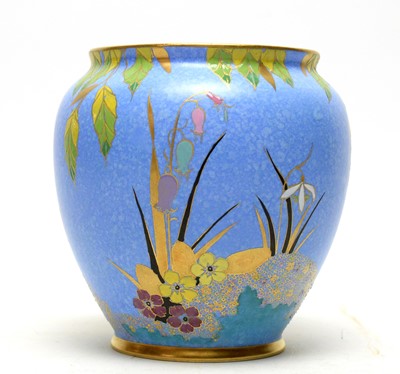 Lot 336 - A Carlton Ware 'Bluebells' vase.