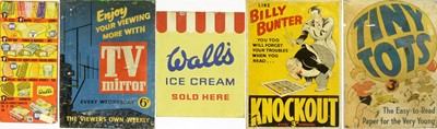 Lot 532 - A selection of tin advertising signs