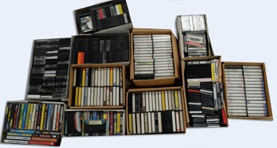 Lot 505 - A large quantity of cassette games for Sinclair ZX Spectrum Consoles.