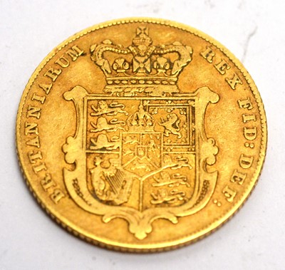 Lot 106 - A George IV gold sovereign, 1826.