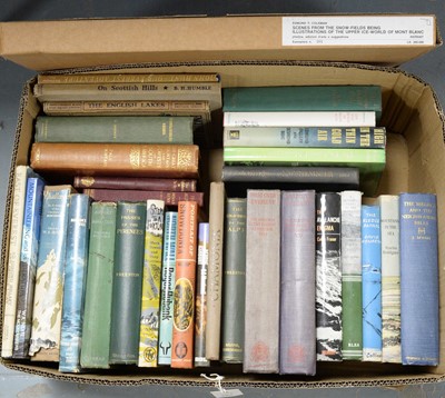 Lot 467 - A selection of hardback books, primarily relating to mountaineering