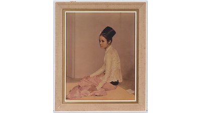 Lot 706 - Sir Gerald Kelly - Saw Ohn Nyun | lithograph