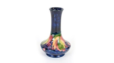 Lot 691 - Walter Moorcroft leaves and berries vase