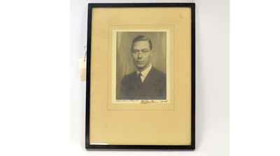 Lot 721 - Bertram Park signed photograph of Prince Albert Duke of York