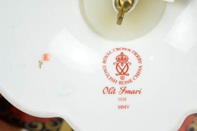 Lot 725 - A Royal Crown Derby comport 1821