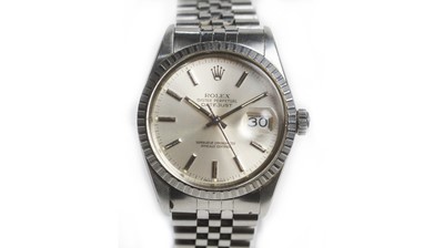 Lot 545 - Rolex Oyster Perpetual Date Just: a steel-cased automatic wristwatch